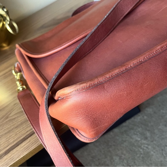 Vintage COACH Cognac “Lexington” Leather Briefcase Unisex Excellent Condition - Picture 16 of 16